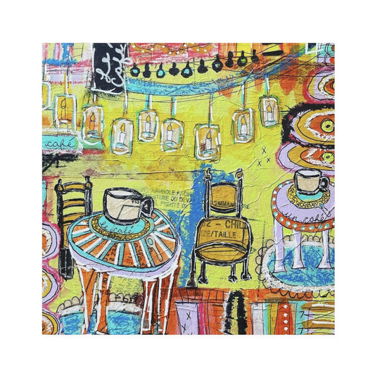 French Cafe Design, French Cafe inspired, Coffee House Design - Napkins