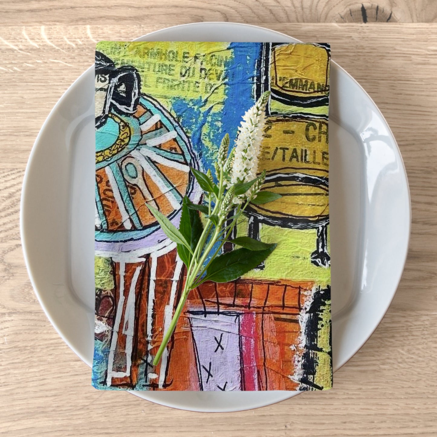 French Cafe Design, French Cafe inspired, Coffee House Design - Napkins