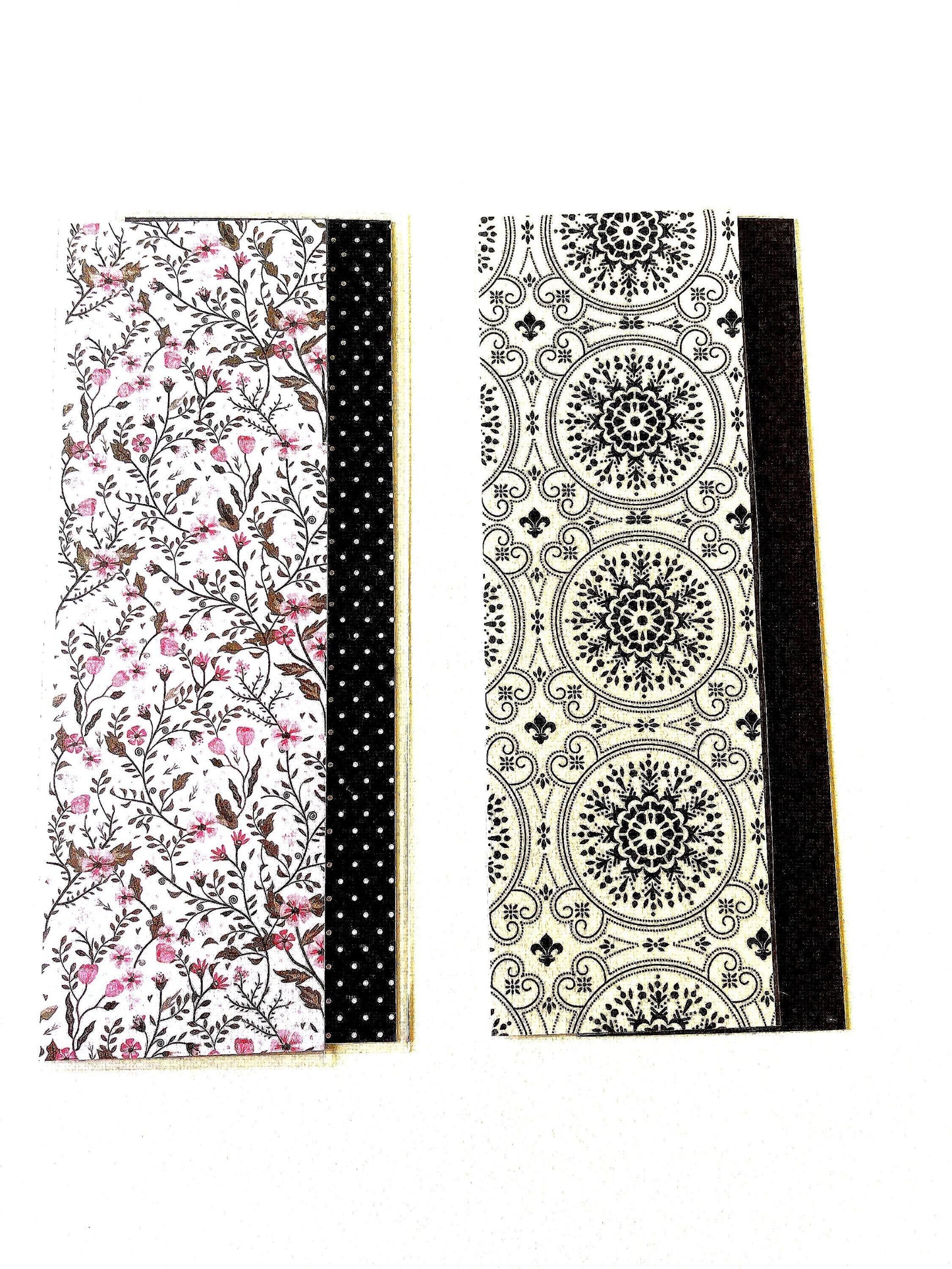France-inspired pattern bookmarks- French bookmarks, French Chic, Cottage French