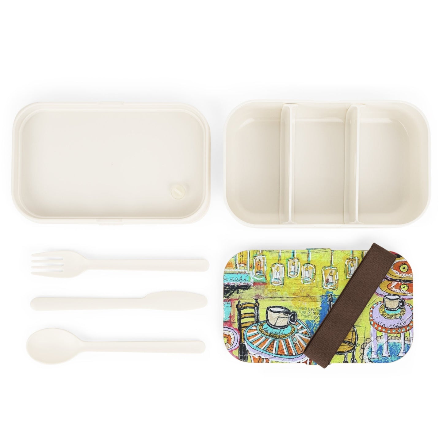 French Cafe Design, French inspired, Coffee House Design - Bento Lunch Box
