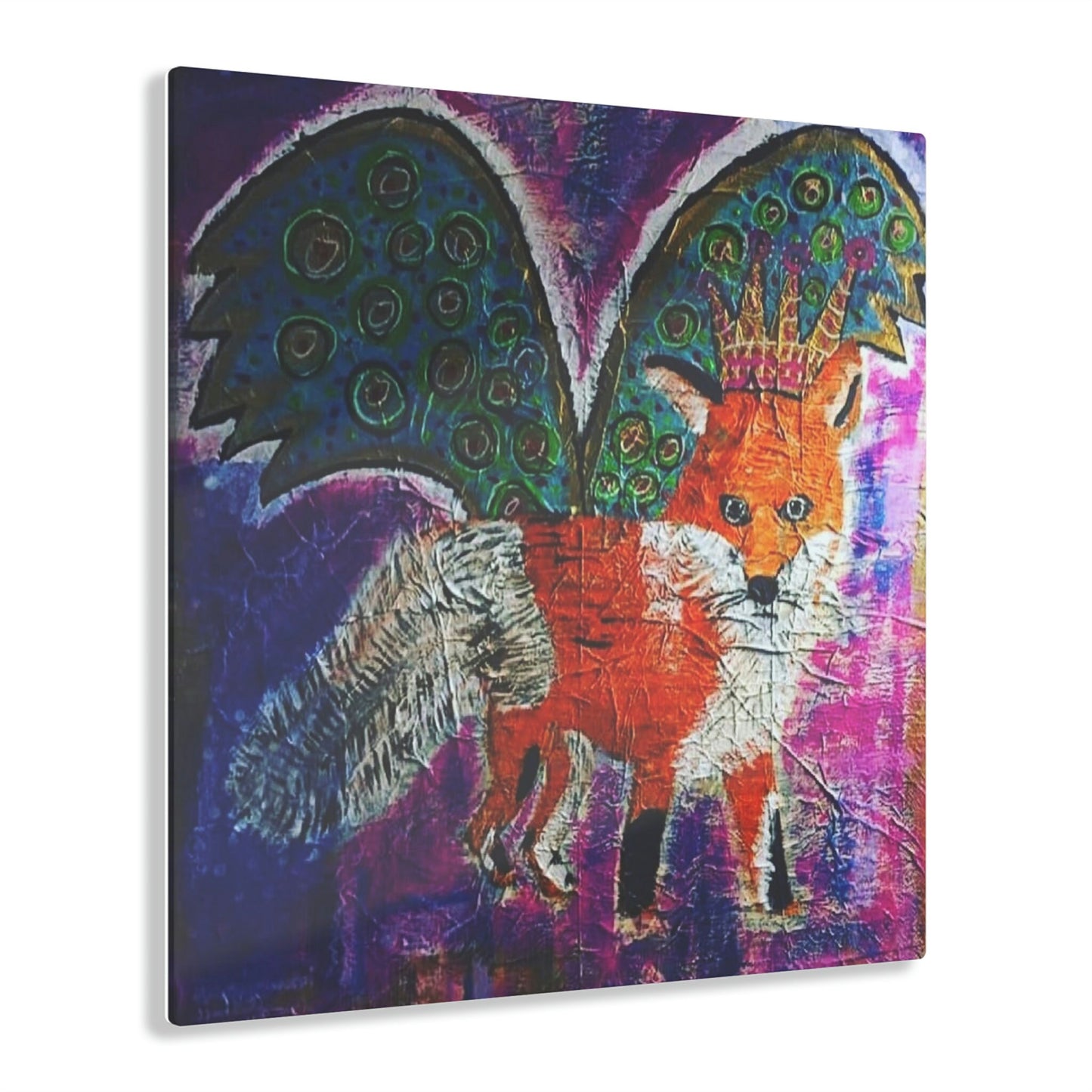 Acrylic Prints - Fox King