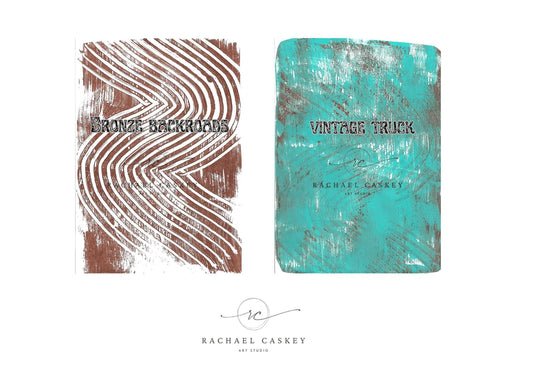 20 Hand-Painted Papers - Digital Bundle - 5" x 7" Downloads - Junk Journals, Scrapbook, Papercrafts, Invitations, Collages, Gelli Prints