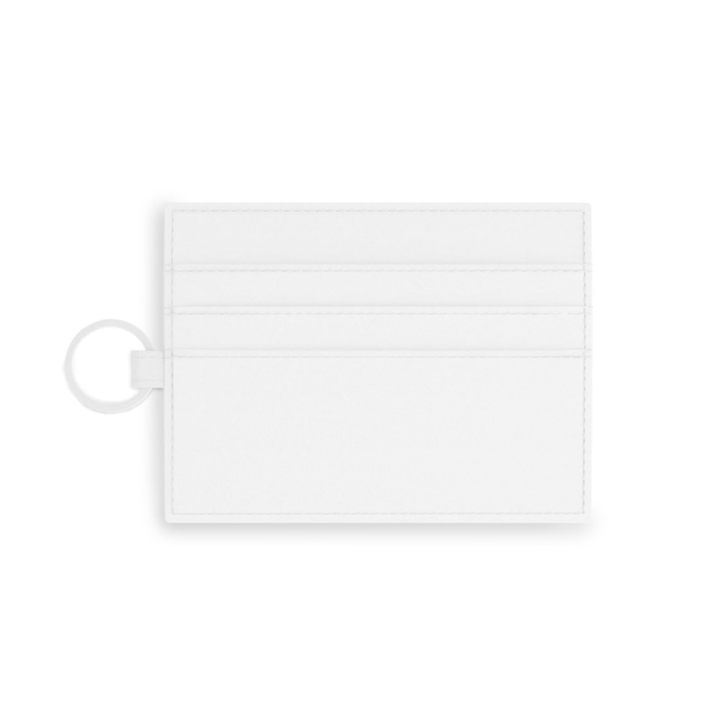 Credit Card Holder - Leather - French cafe design, France inspired, French coffee house art