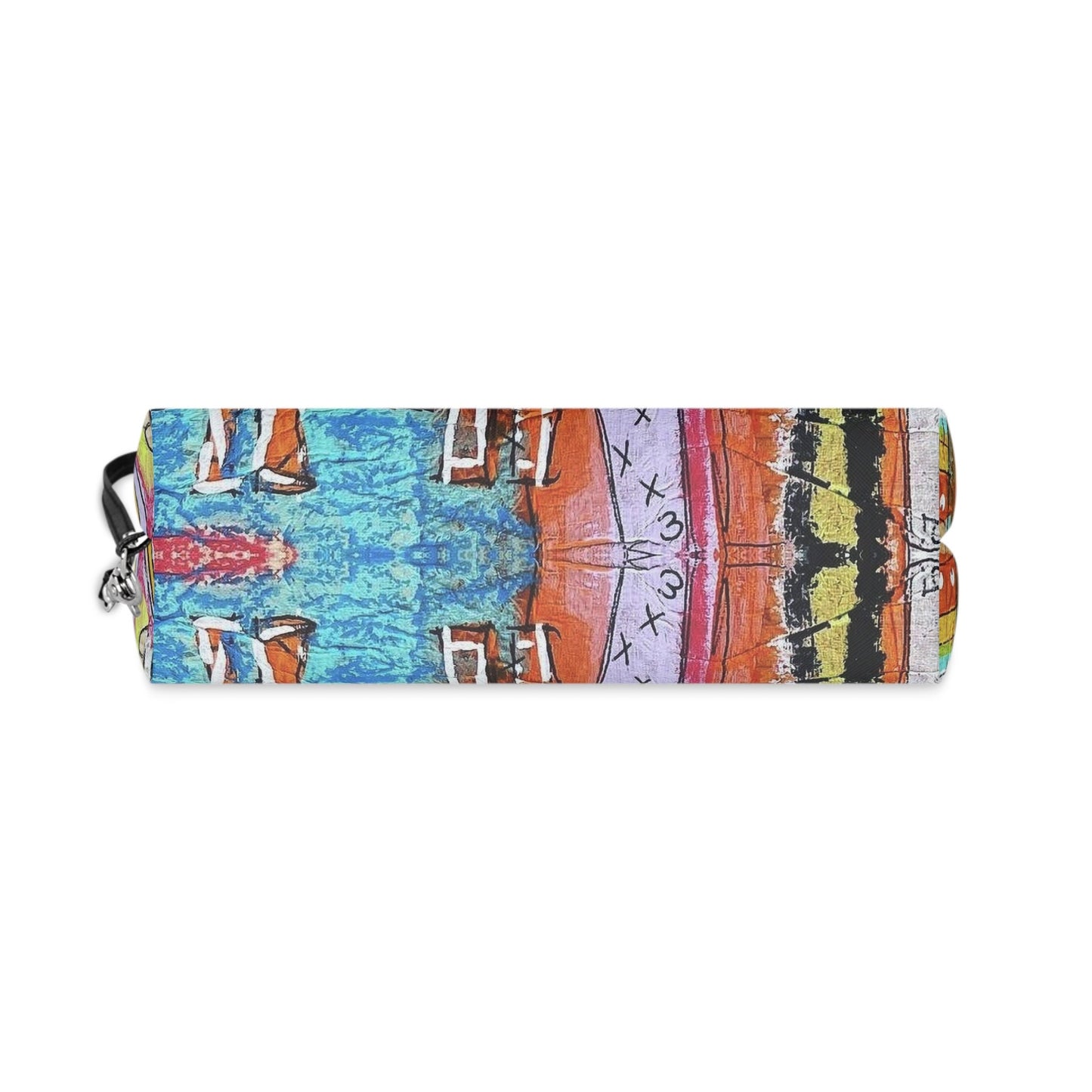 French Cafe Design, France inspired, French Coffee House Art - Makeup Bag