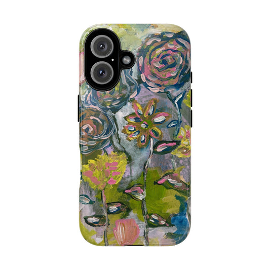 Floral Cottagecore Tough Cases for Phone, Rustic Floral Design Phone Case, Cottagecore Aesthetic Phone Accessories, Cottagecore Gift Idea,