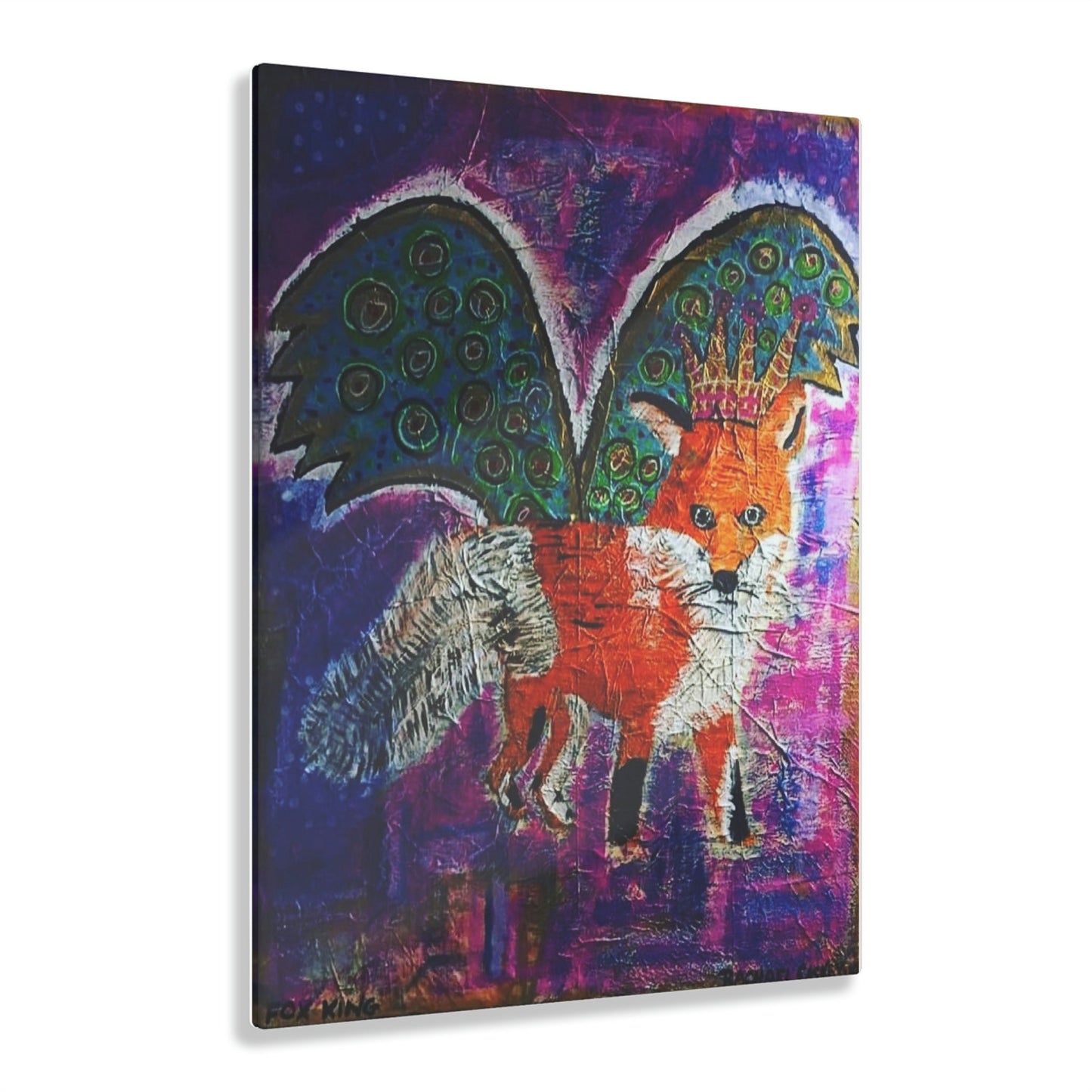 Acrylic Prints - Fox King