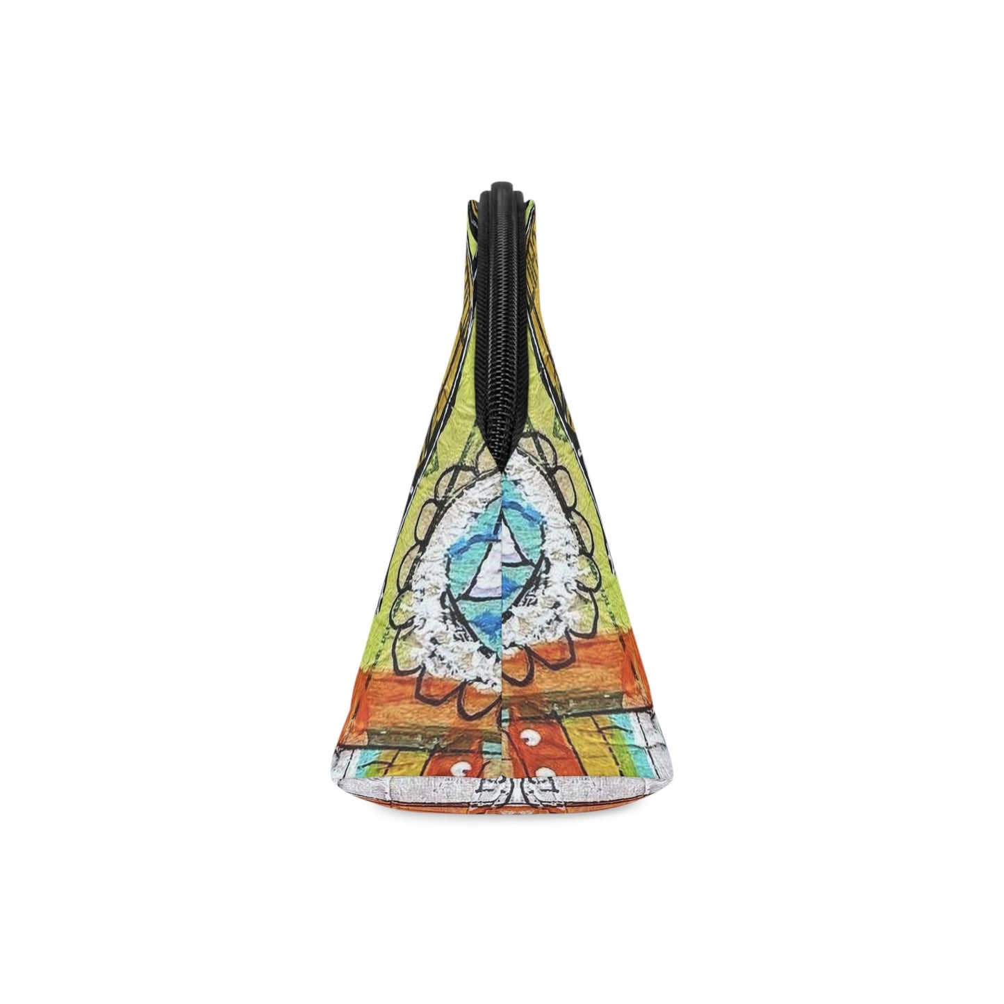 French Cafe Design, France inspired, French Coffee House Art - Makeup Bag