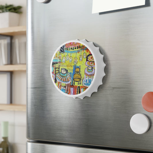 French Cafe Design, French inspired, Coffee House Design - Bottle Opener