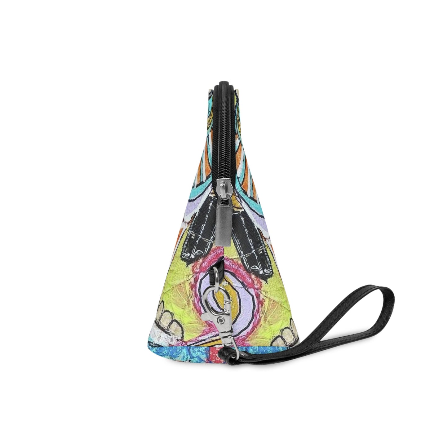 French Cafe Design, France inspired, French Coffee House Art - Makeup Bag